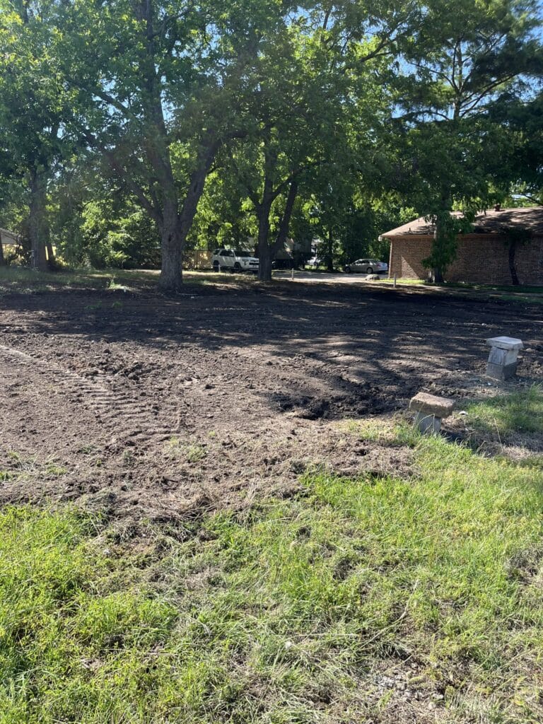 Residential site clearing in Texas | Roll Off Solutions